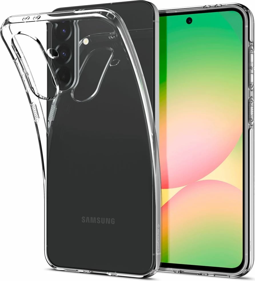 Mbështjellës Spigen Liquid Crystal për Samsung Galaxy A56 5G, Transparent