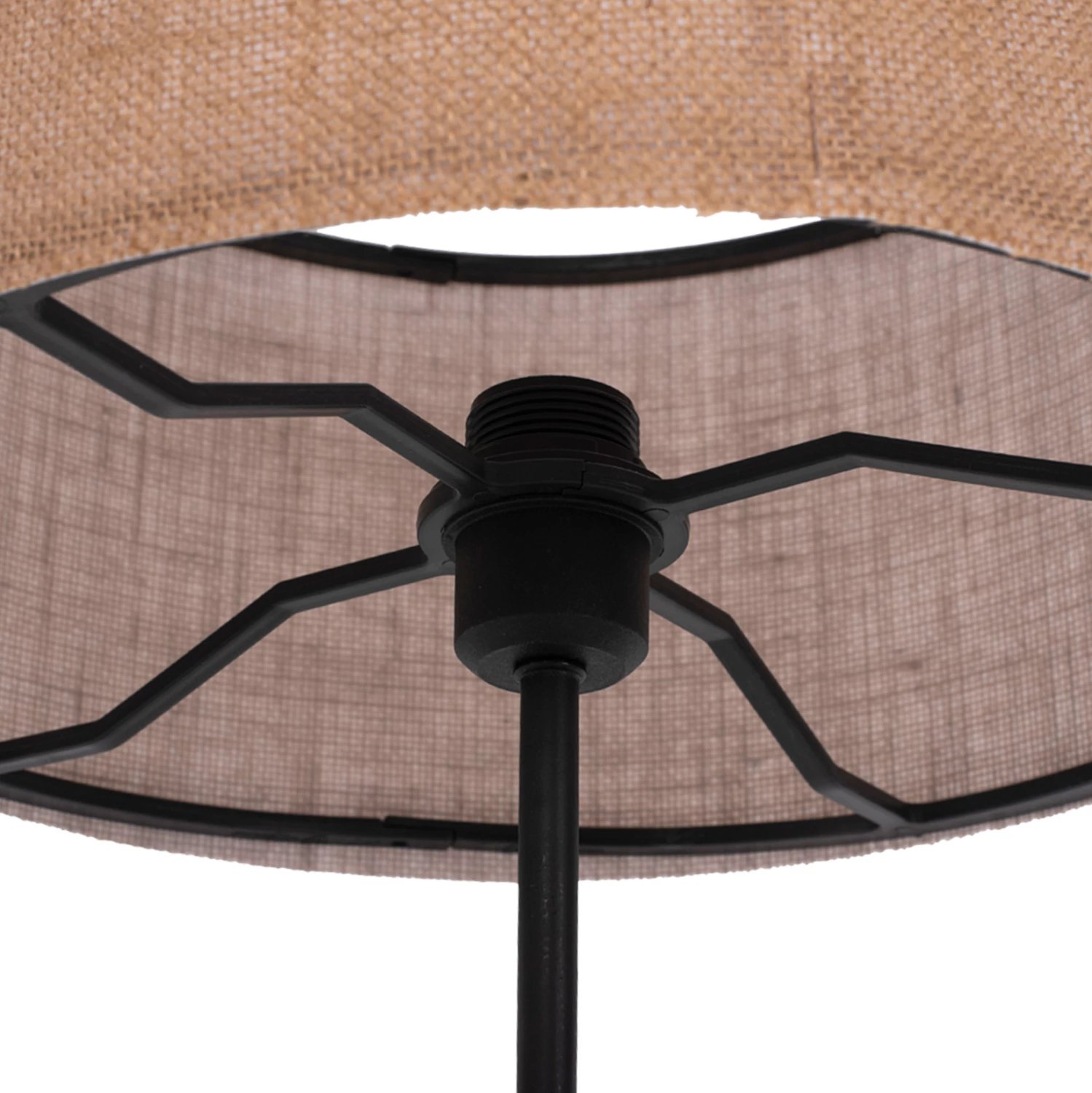 Llampë dyshemeje, FH7608.03, MDF, ngjyrë Sonoma-Bezhë, Φ38x140Hcm