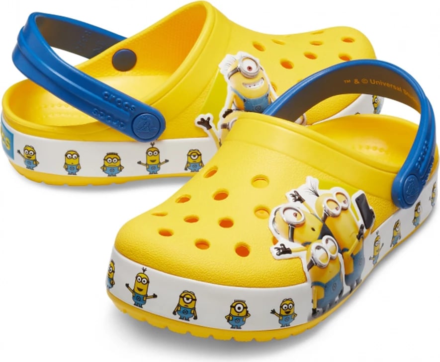 Clogs për fëmijë Crocs, të verdha