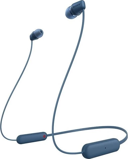 Kufje pa tela Sony WIC100, blu
