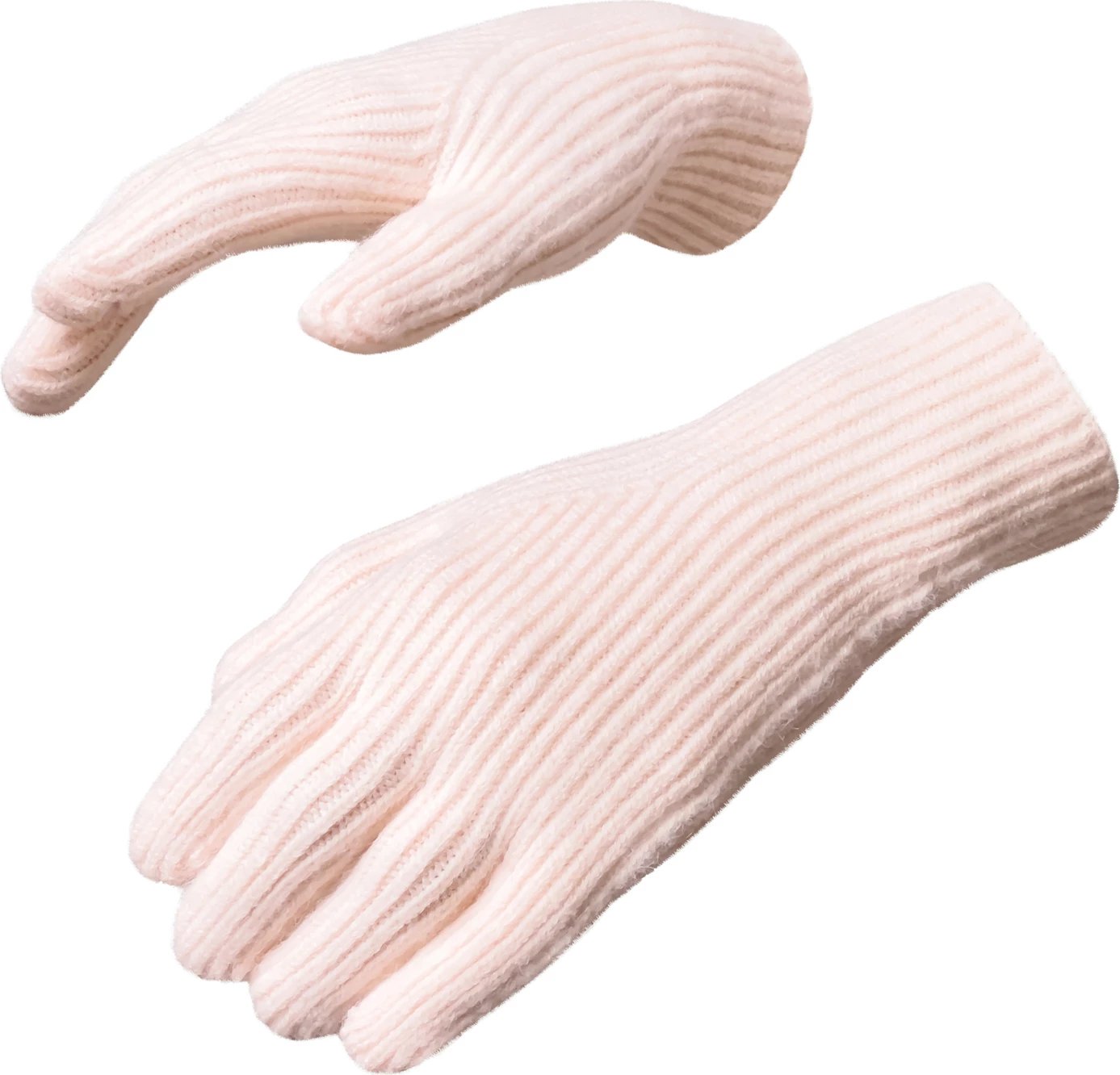 Doreza të endura Hurtel me prerje për gishta, rozë