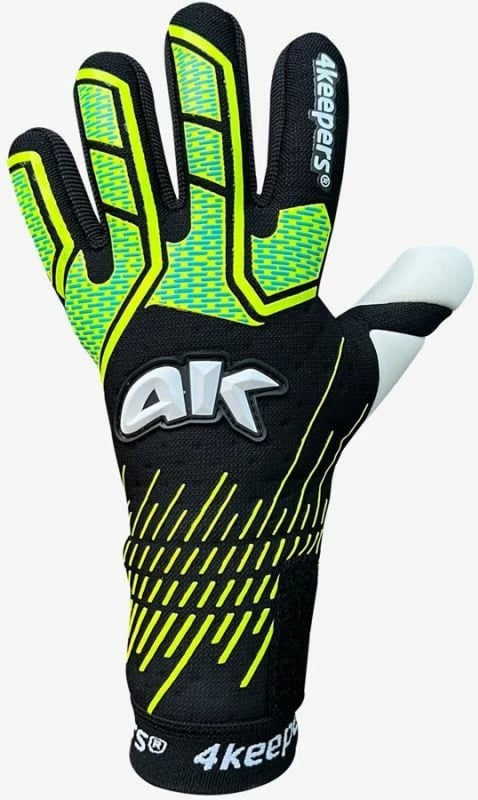 Doreza portieri për fëmijë 4keepers, të bardha/zeza/jeshile