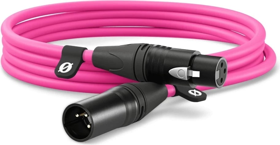 Kabllo audio RODE XLR3M-P, 3 m, Rozë