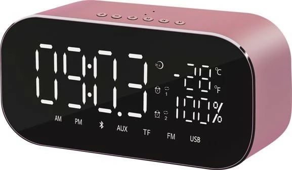 Radiobudilnik AKAI ABTS-S2GOLD, Bluetooth, AM/FM, Pink gold