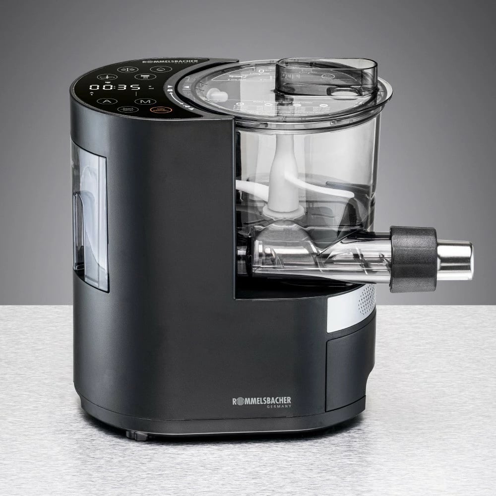Makineri elektrike për makarona Rommelsbacher Pastarella PM 220, 800g, LED, 220W, plastikë, zi/argjendtë