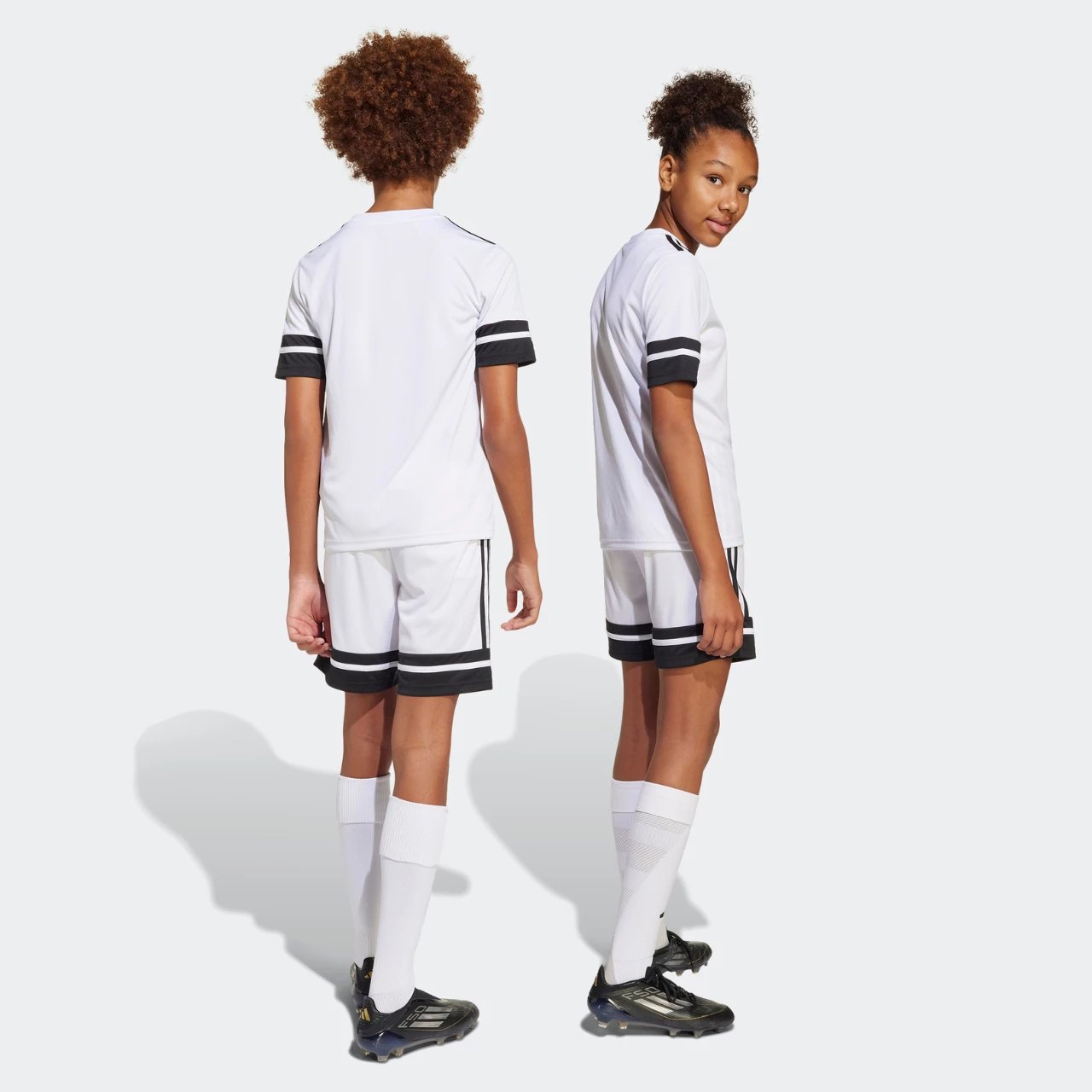 Shorce për fëmijë adidas, të bardha