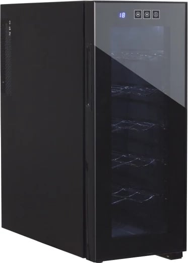 Frigorifer pije, Adler AD 8083, 33 L, 12 shishe, termolektrik 12–18°C, panel me prekje, i zi