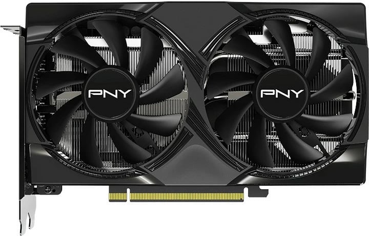 Kartelë grafike PNY GeForce RTX 5060 OC, 8GB DDR7, PCI-E 8x, Dy ventilatorë, E zezë