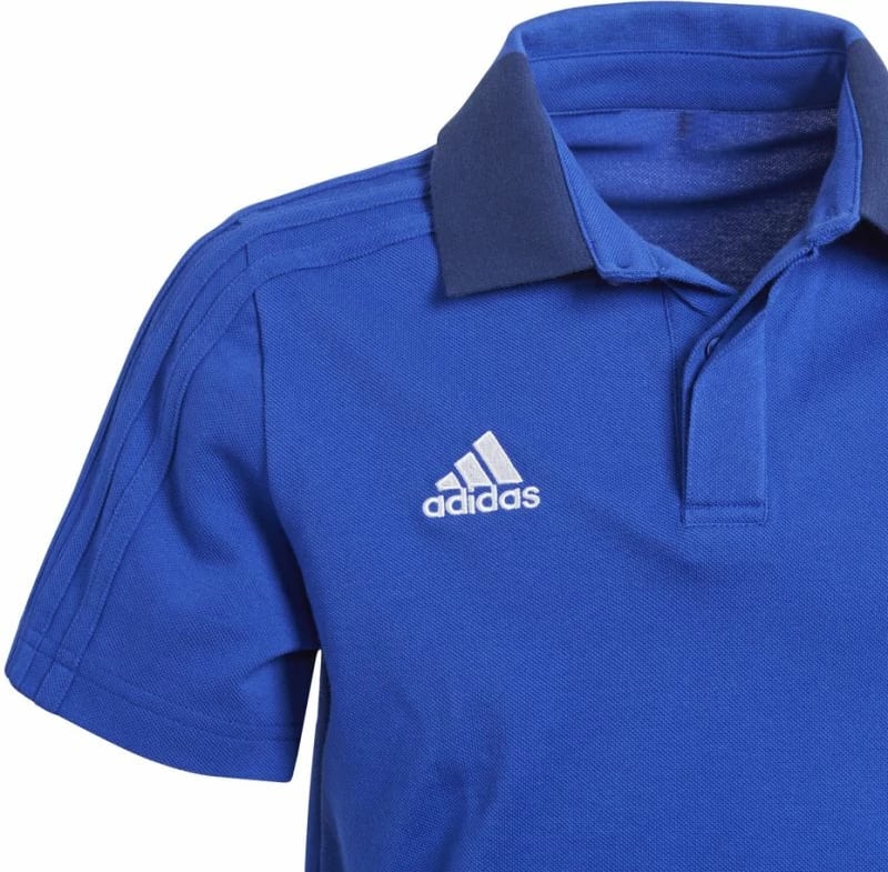 Fanellë polo për fëmijë adidas, blu