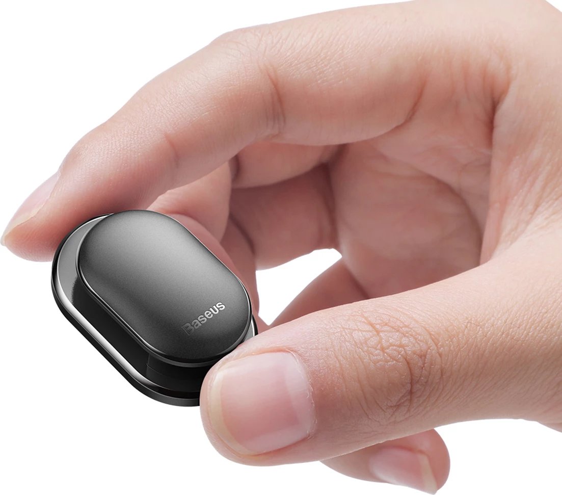 Mbajtës Baseus Small Shell ACGGBK-01, set 4 copë, i zi