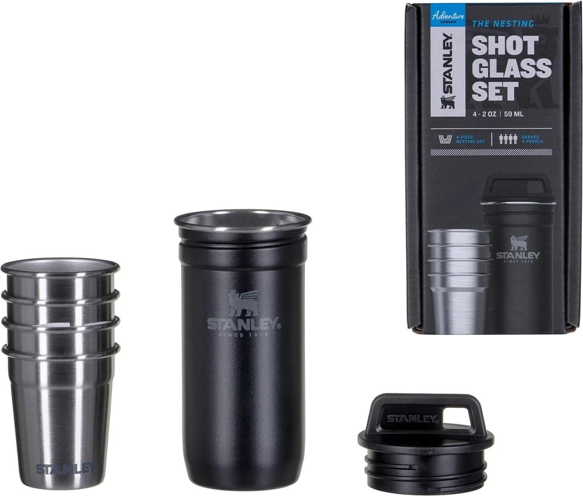 Gotë metalike Stanley Adventure Matte Black 4 X 60 ml Gotë metalike Stanley Adventure Matte Black 4 X 60 ml