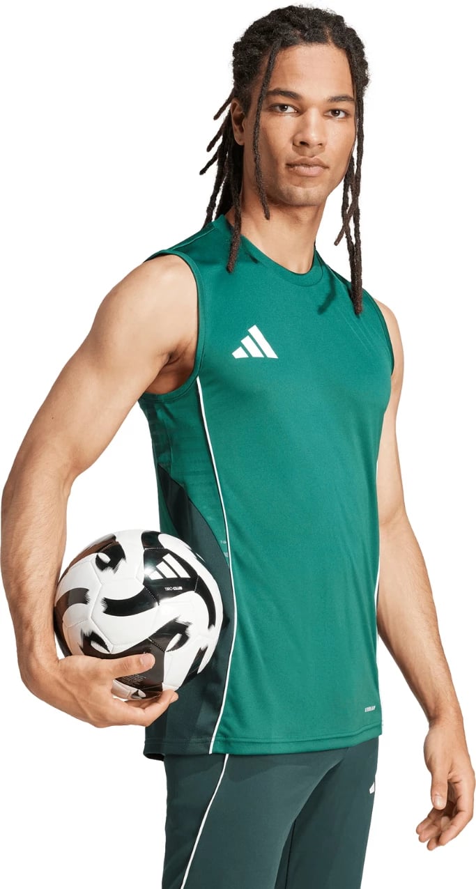 Maicë pa menge për meshkuj adidas, e gjelbër