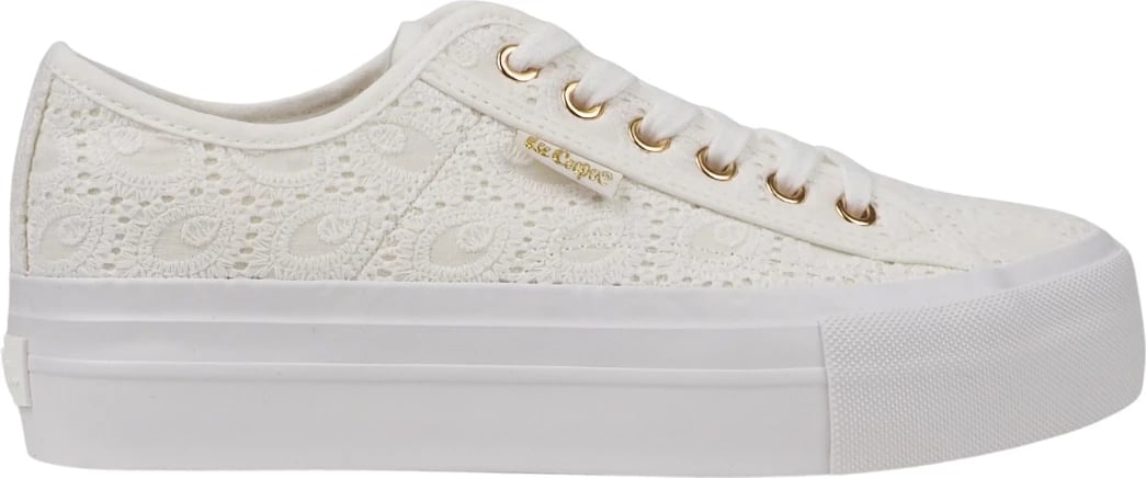 Këpucë për femra Lee Cooper, të bardha