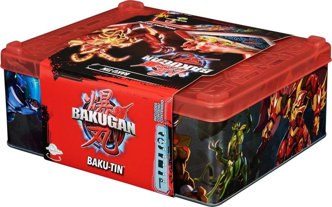 Set koleksionues Bakugan Spin Master 6067046 me kapsulë dhe figura, plastikë