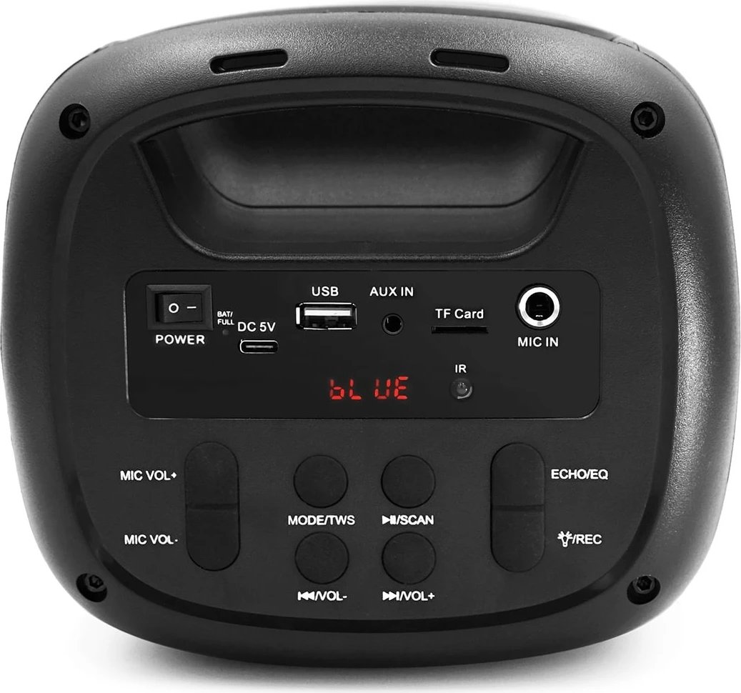 Altoparlant Bluetooth SQUEAK Beatflow SQ1005 me mikrofon, Karaoke, i zi