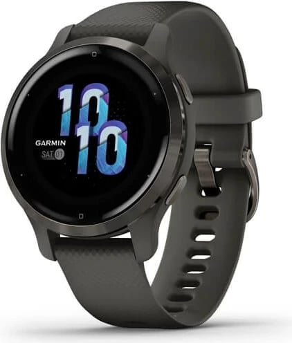Smartwatch Garmin Venu 2S, 40 mm, AMOLED, GPS, Grafit/zi