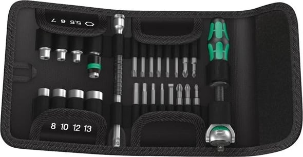 Set çelësa dhe bita Triton 051045, 26 pjesë