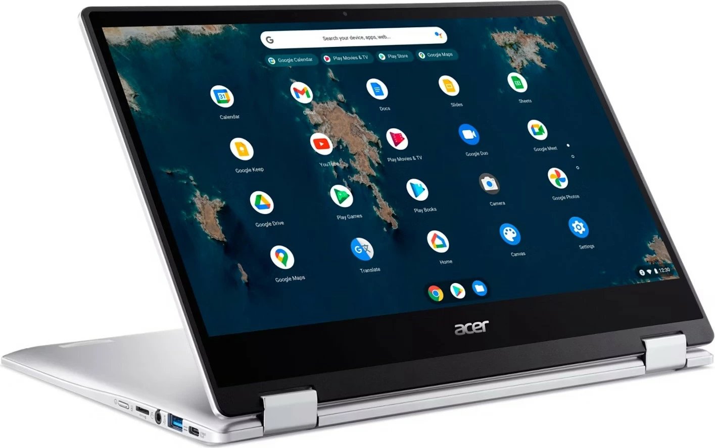 Kompjuter Acer Chromebook Spin 314 CP314-1HN-C07F, Intel Celeron, 8GB RAM, 128GB, 14 inç