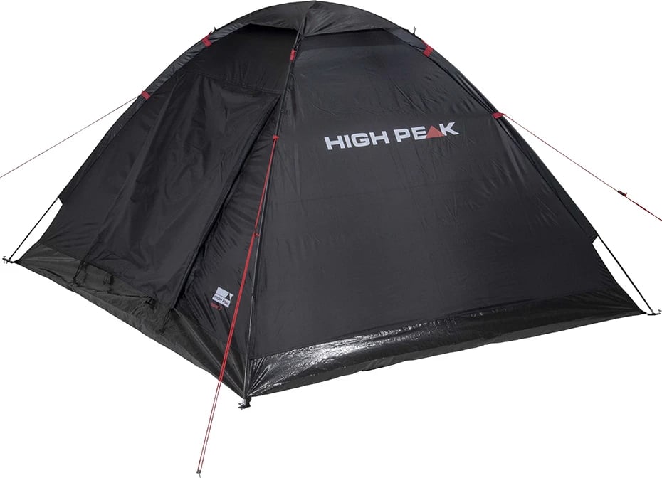Tendë kampingu High Peak për 3 persona, e zezë