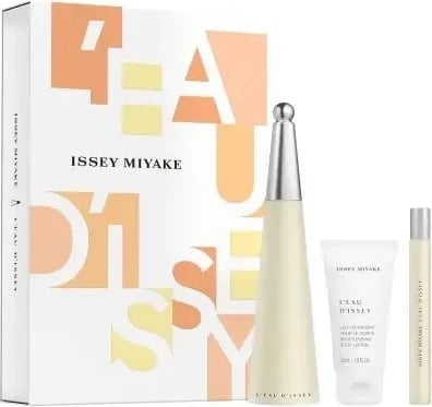 Set Eau de Toilette unisex Issey Miyake D'issey, 100ml + Leche Corporal 50ml + Eau de Toilette 10ml