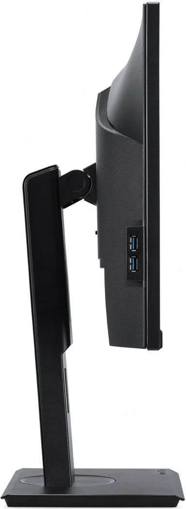 Monitor, Acer, Vero B7 B247Y G UM.QB7EE.G05, 24 inch IPS FHD 120Hz, AdaptiveSync, USB hub, HDMI DP VGA, altoparlantë, VESA 100x100, e zezë