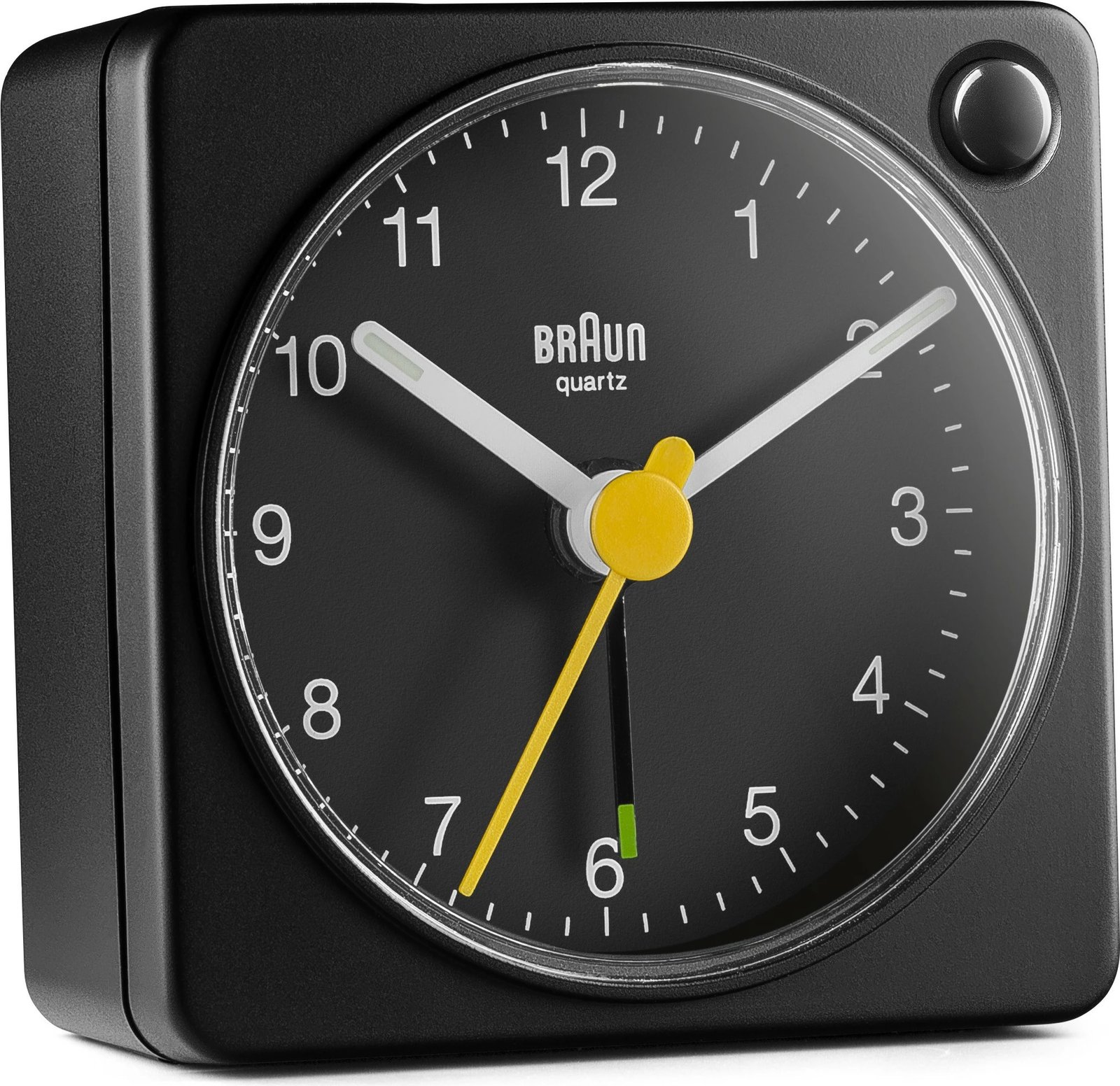Orë alarmi Braun BC02XB, kuarc, analog, zi