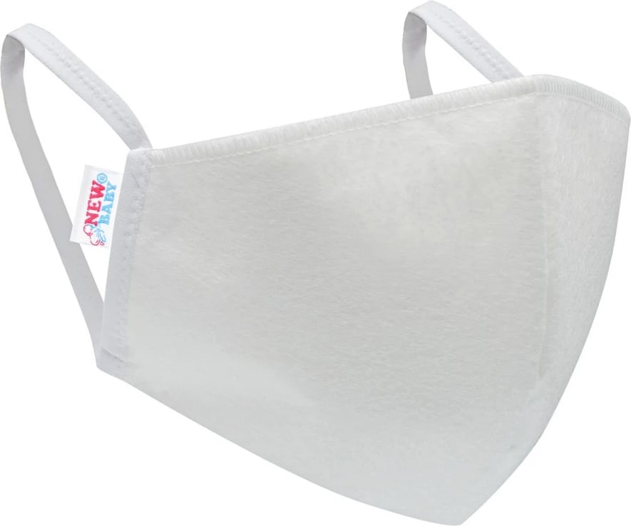 Maskë mbrojtëse e disponueshme New Baby 3-shtreshe, madhësi universale, bezhë