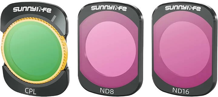 Set filtrash Sunnylife OP3-FI855 për DJI Osmo Pocket 3, CPL, ND8, ND16