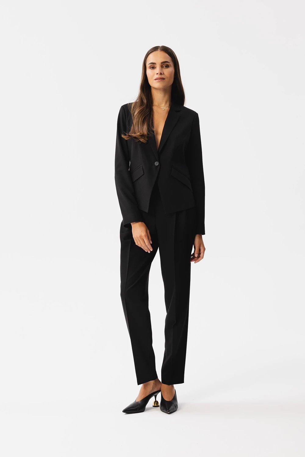 Pantallona femra Stylove 185095, të zeza