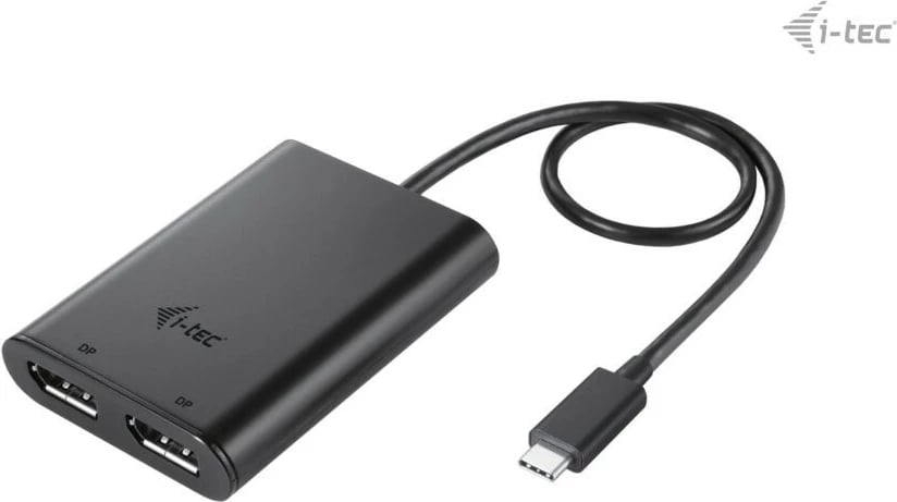 Adapter USB-C I-Tec Dual 4K/60Hz, 2x DisplayPort, i zi
