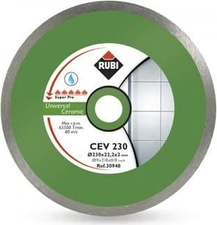 Disk diamant për prerje RUBI CEV 250 SUPERPRO