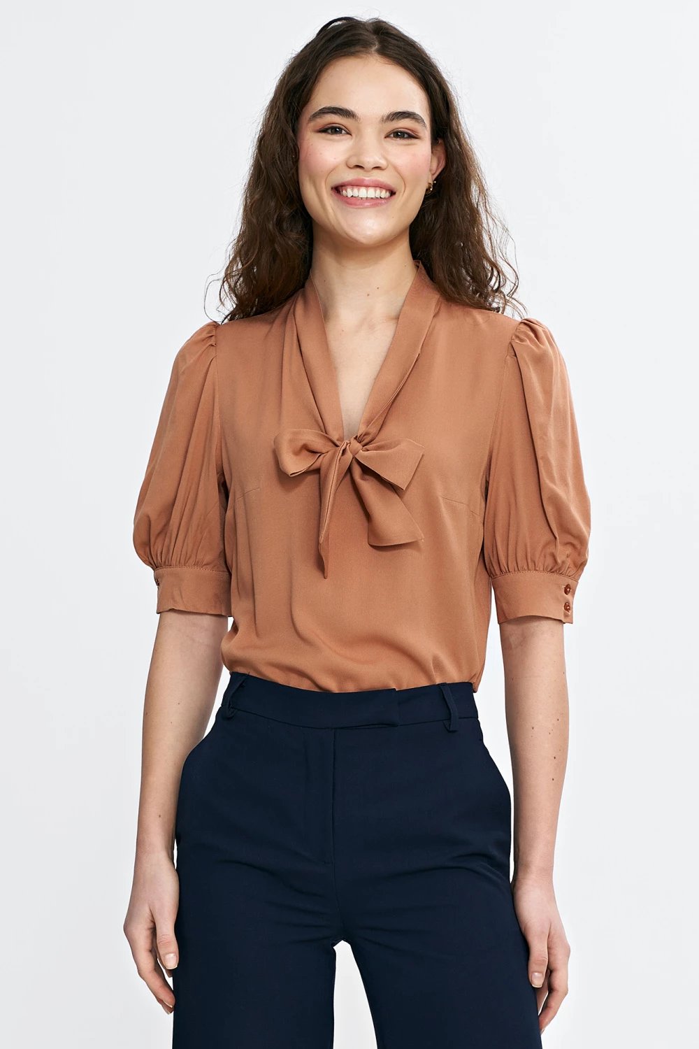 Bluzë femra Nife 210078, kafe