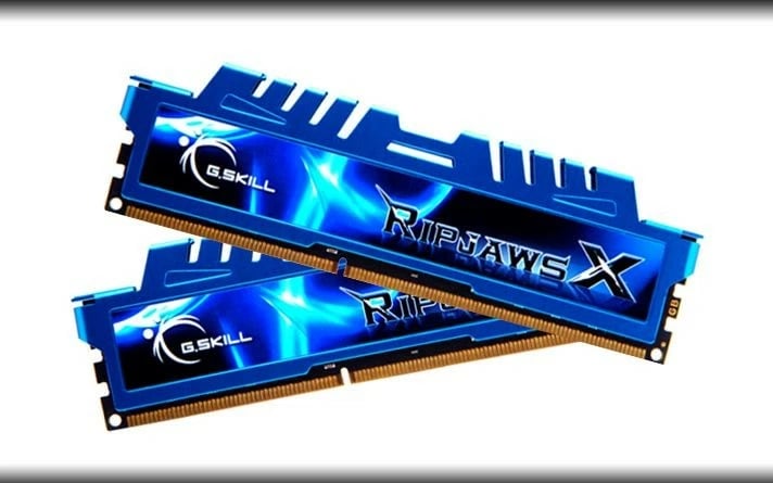 RAM Memorje G.SKILL RipjawsX 16GB (2x8GB), DDR3, 2400MHz, CL11, me radiator, Set