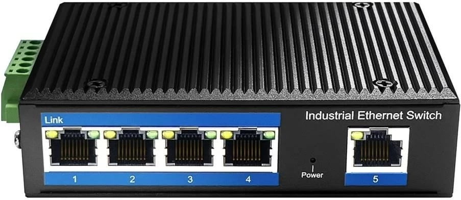 Switch CUDY IF1005P, 5 porta, Fast Ethernet, PoE, i zi
