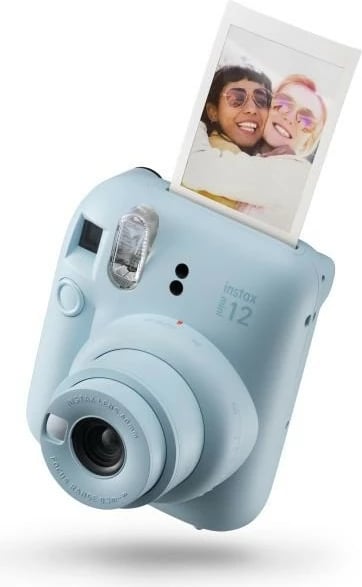 Aparat instant Fujifilm Instax mini 12, blu pastel
