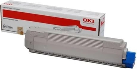Toner OKI 45862816 për MC873, Cyan, 10,000 faqe