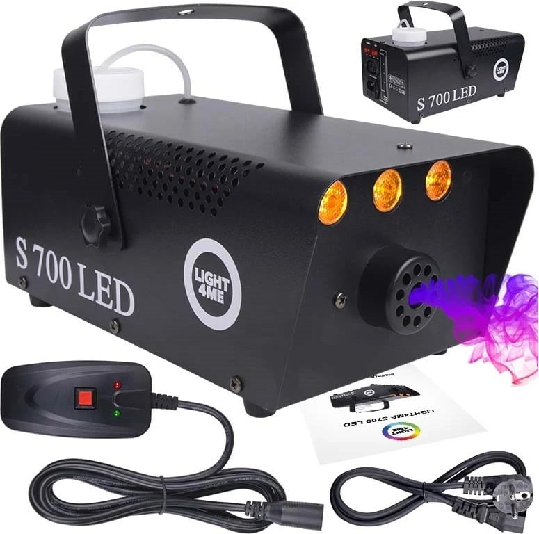 Makineri tymi Light4Me S 700W LED me telekomandë