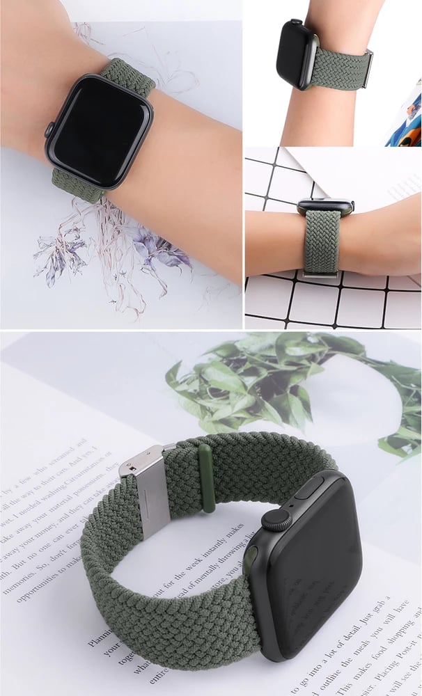 Rrip tekstili i endur për Apple Watch Hurtel, për seri 2/3/4/5/6/7/8/9/SE, 38mm/40mm/41mm, shumëngjyrësh