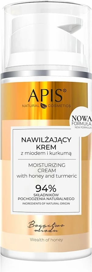 Krem hidratues për femra APIS Rich Honey me mjaltë dhe shafran Indie, 100ml