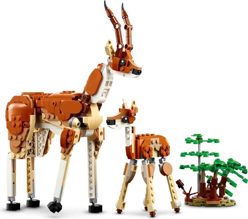 Set LEGO Creator 3 në 1 31150 Wild Safari Animals