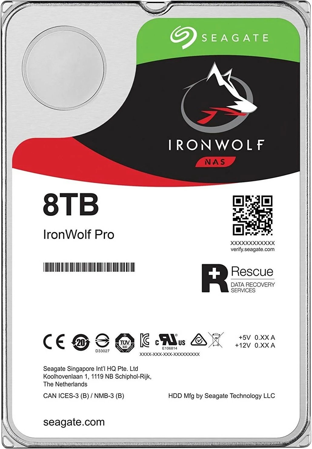 Hard disk Seagate IronWolf Pro 8TB 3.5" 7200RPM SATA III