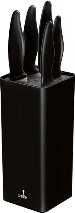 Set i thikave Smile SNS-6, 6 copë, ngjyrë e zezë