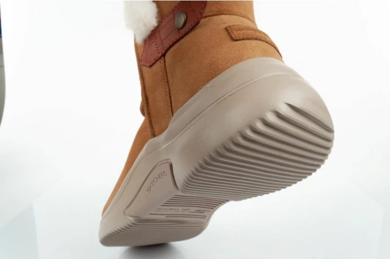 Çizme dimërore për femra Skechers, ngjyrë kafe
