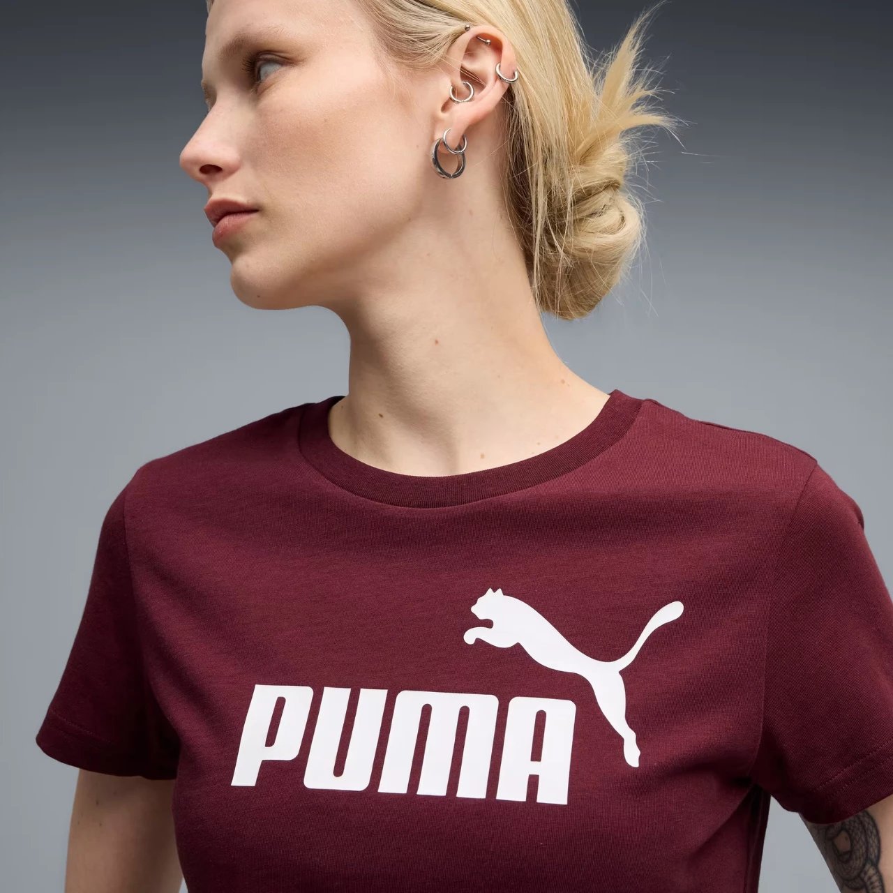 Maicë për femra Puma, burgundy
