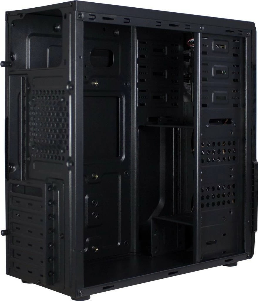 Kasë Inter-Tech B-42 RGB, Tower, PC, ATX, micro ATX, e zezë