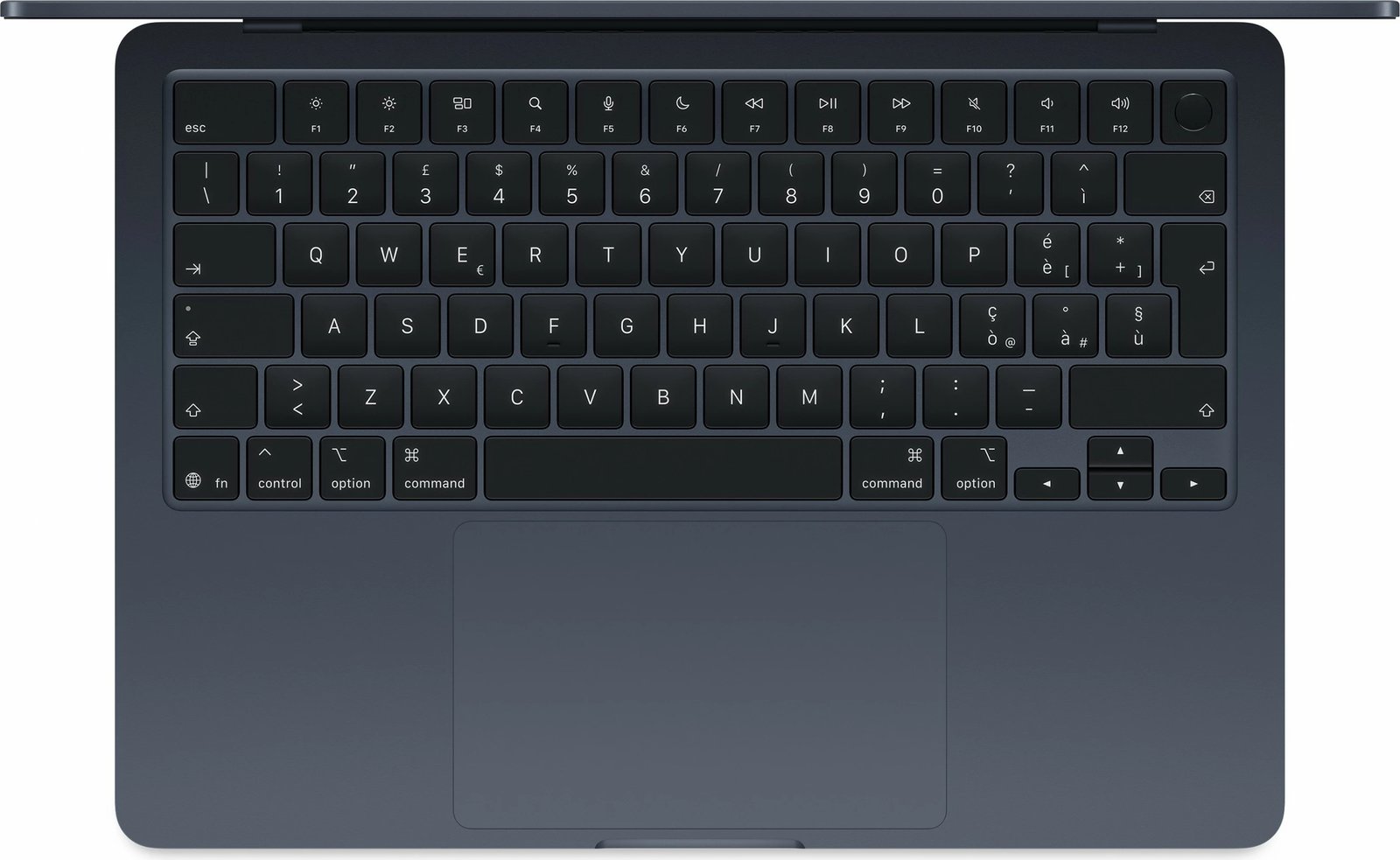 Apple MacBook Air, 13.6", M4 10-core, 16GB, 256GB SSD, 8-core GPU, Midnight (QWERTZ Germany Layout)