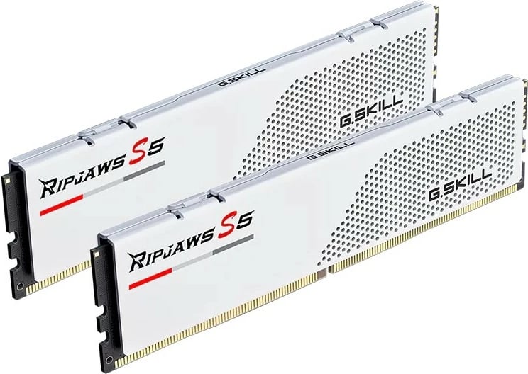 RAM Memorje G.Skill Ripjaws S5 32GB (2x16GB) DDR5, 4800MT/s, e bardhë