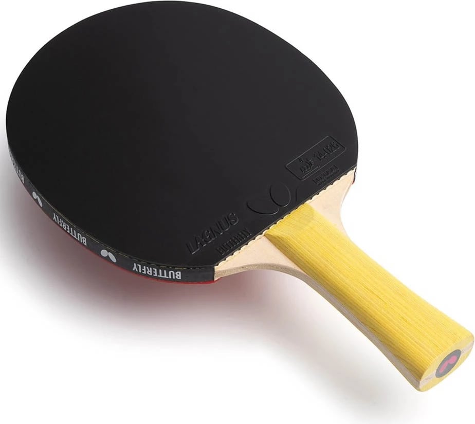 Raketë ping pong Butterfly, e zezë