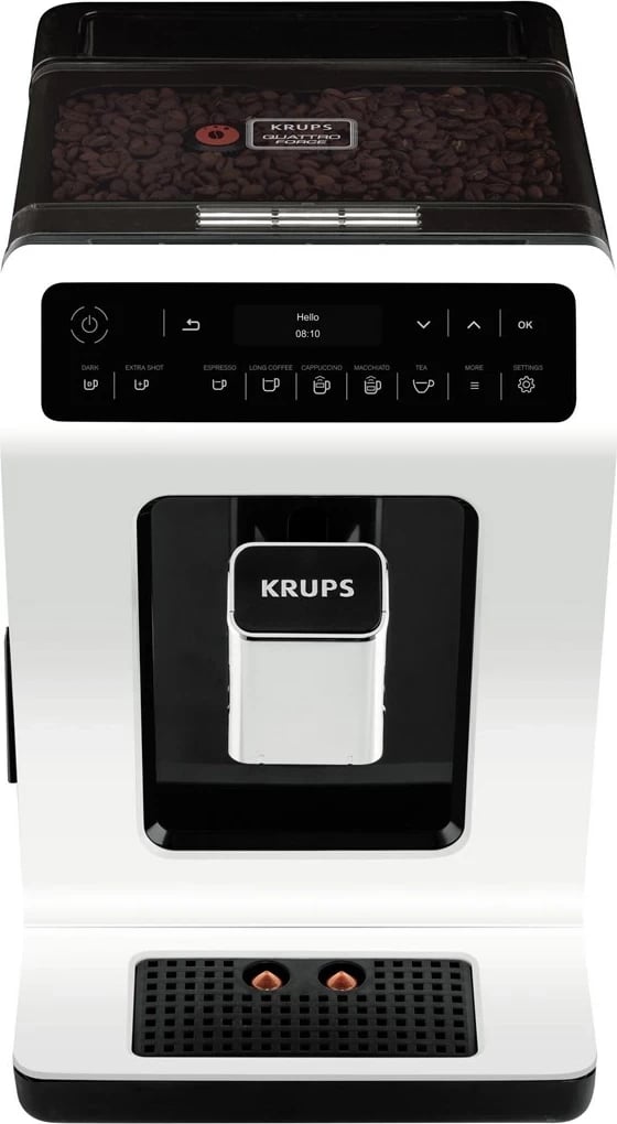 Aparat kafeje Krups Evidence EA8911, 2.3 L, Bardhë
