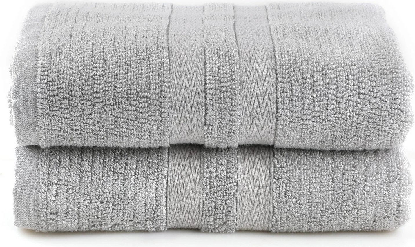 Set peshqirësh për duar (2 copë), Mijölnir, Ayliz, ngjyrë gri